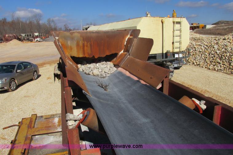 image for item F4721 Shop built electric conveyor