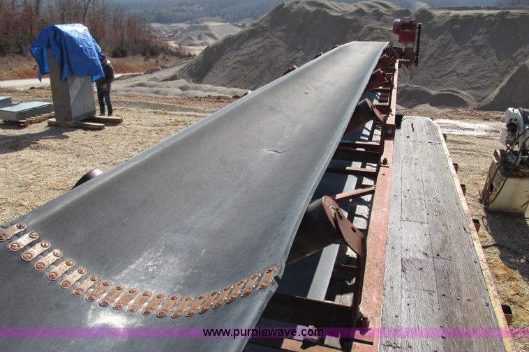 image for item F4721 Shop built electric conveyor