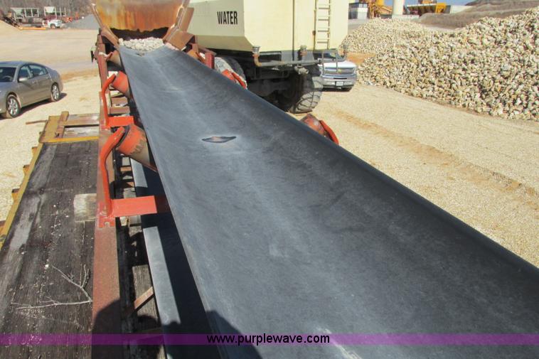 image for item F4721 Shop built electric conveyor