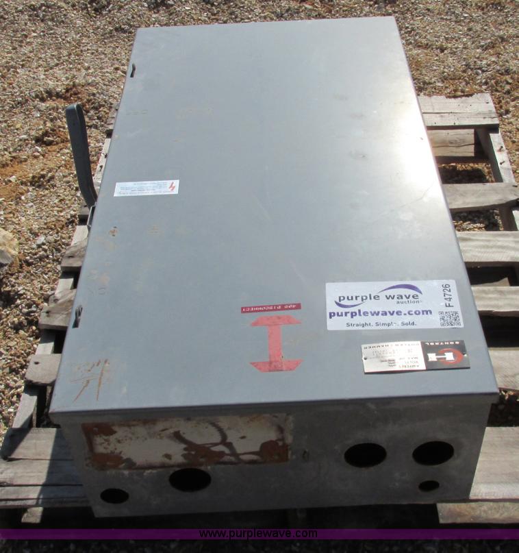 image for item F4726 Cutler Hammer 600 amp fuse disconnect