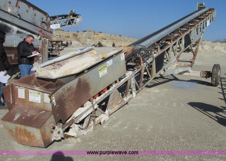 image for item F4730 2000 Production Engineered Products portable stacking conveyor