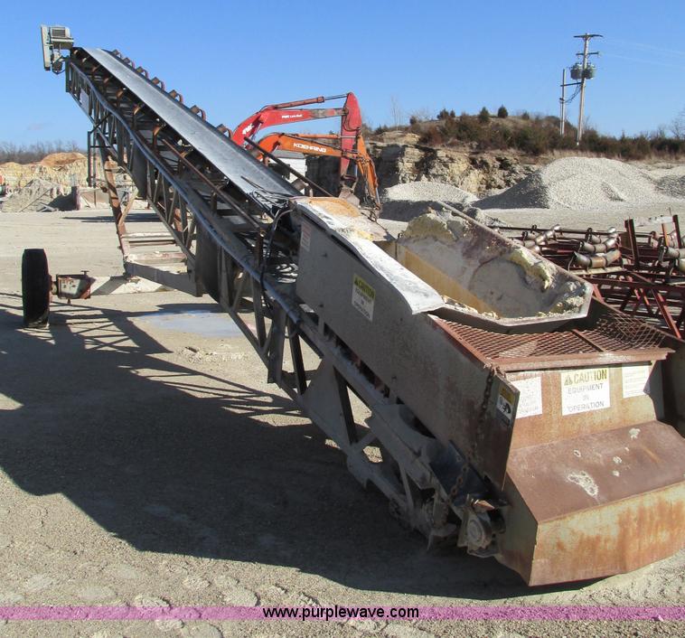 image for item F4730 2000 Production Engineered Products portable stacking conveyor
