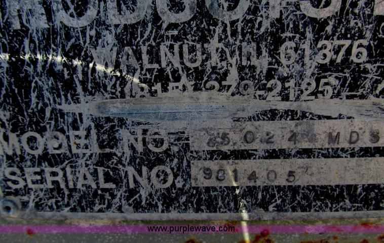 image for item F4730 2000 Production Engineered Products portable stacking conveyor