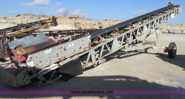 image for item F4732 2000 Production engineered Products portable stacking conveyor