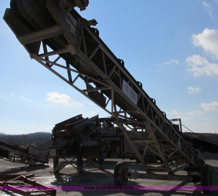 image for item F4732 2000 Production engineered Products portable stacking conveyor