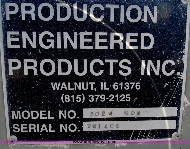 image for item F4732 2000 Production engineered Products portable stacking conveyor