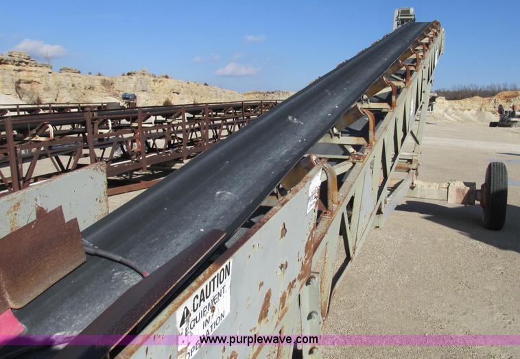 image for item F4732 2000 Production engineered Products portable stacking conveyor