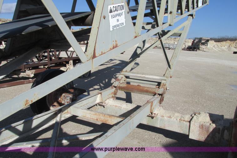 image for item F4732 2000 Production engineered Products portable stacking conveyor