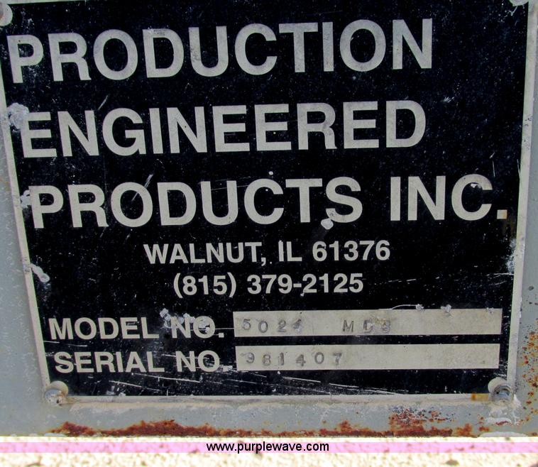 image for item F4736 2000 Production Engineered Products stacking conveyor