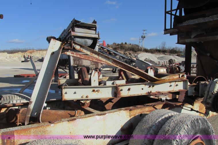 image for item F4737 Cedar Rapids three deck portable screen