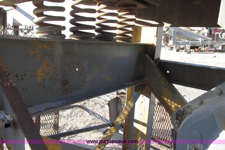 image for item F4740 Missouri Rogers 2436 portable jaw crusher