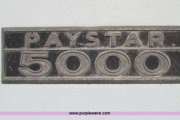 image for item F4749 1982 International Paystar 5000 water truck