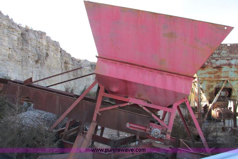 image for item F4752 Shop built feed hopper