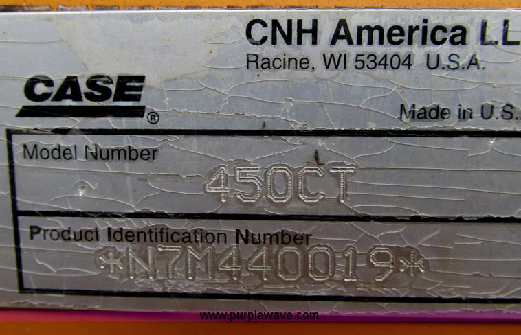 image for item F4757 Case 450CT track skid steer