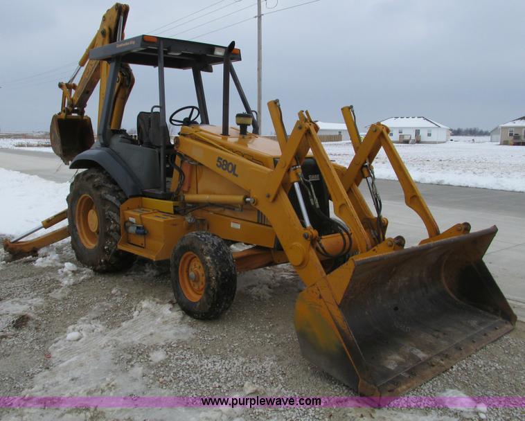 image for item F4766 1997 Case 580L backhoe