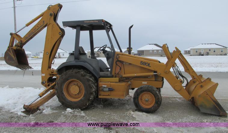 image for item F4766 1997 Case 580L backhoe