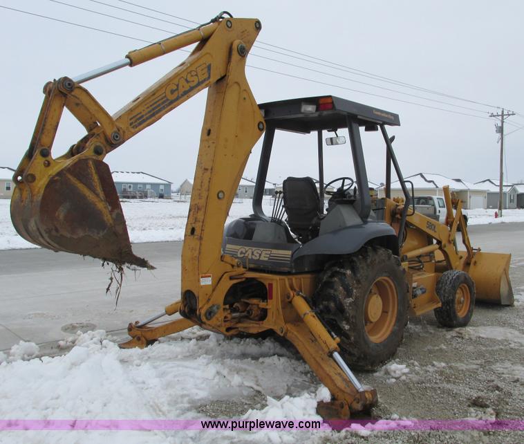 image for item F4766 1997 Case 580L backhoe
