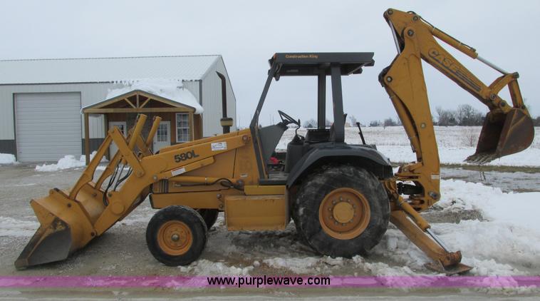 image for item F4766 1997 Case 580L backhoe