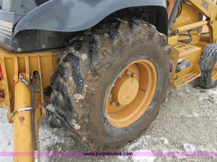 image for item F4766 1997 Case 580L backhoe
