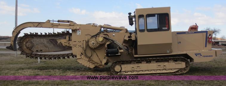 image for item F6594 2000 Tesmec TRS 900SLO DG chain trencher