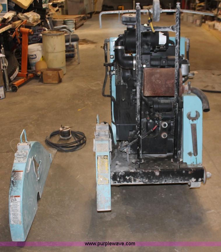 image for item V9036 Target Pro 35 III concrete saw