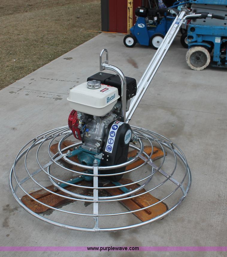 image for item V9040 Bartell B446 power trowel