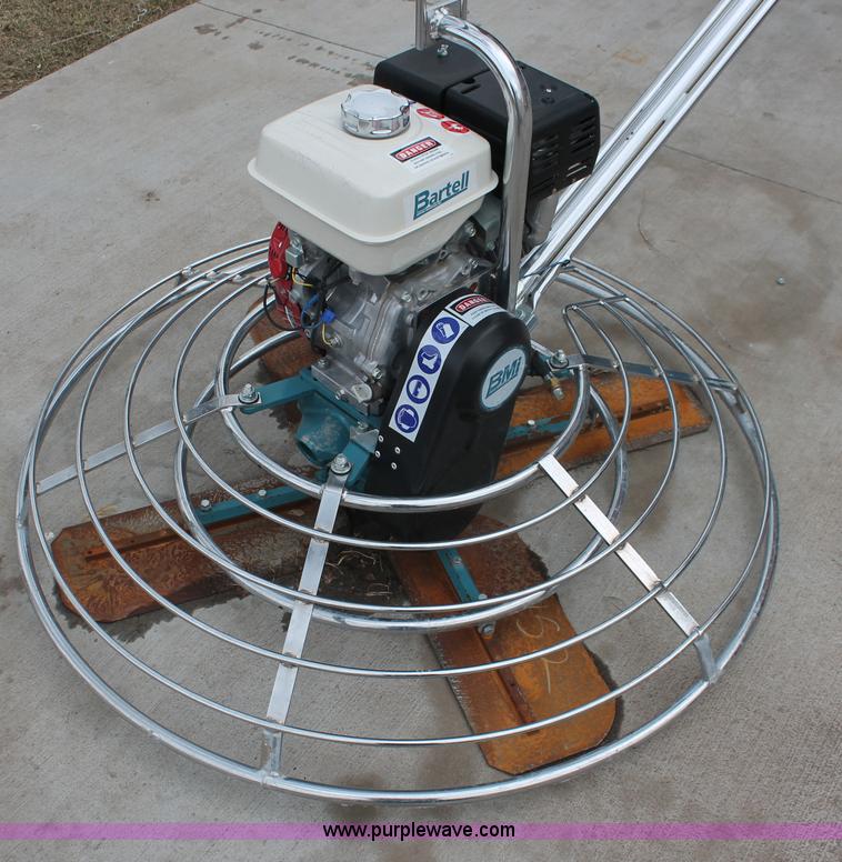 image for item V9040 Bartell B446 power trowel