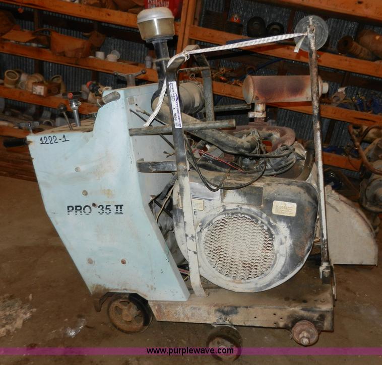 image for item X9659 Target Pro 35 II concrete saw