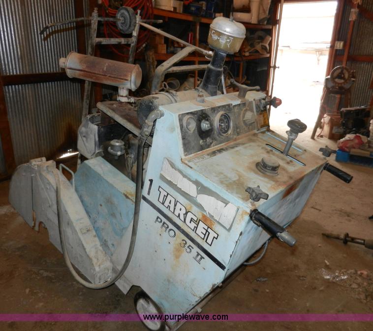 image for item X9659 Target Pro 35 II concrete saw