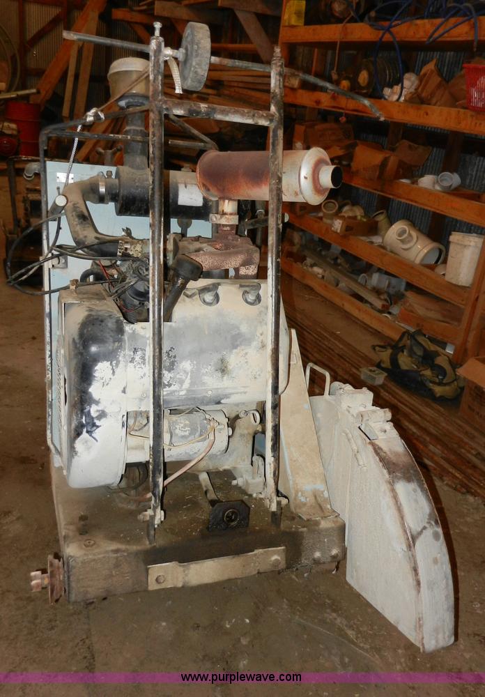 image for item X9659 Target Pro 35 II concrete saw