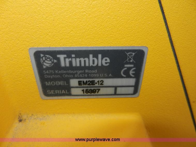 image for item X9664 Trimble Tile Plow Grade Control laser