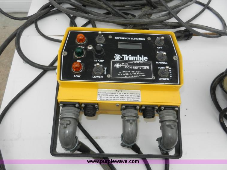 image for item X9664 Trimble Tile Plow Grade Control laser