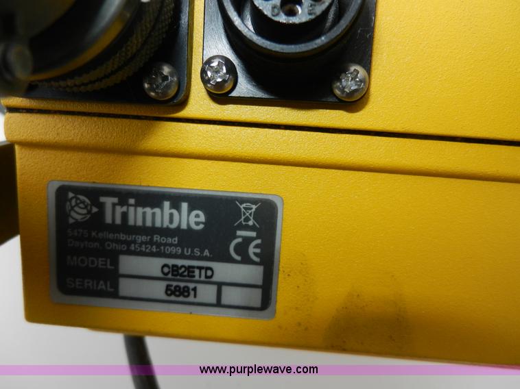 image for item X9664 Trimble Tile Plow Grade Control laser