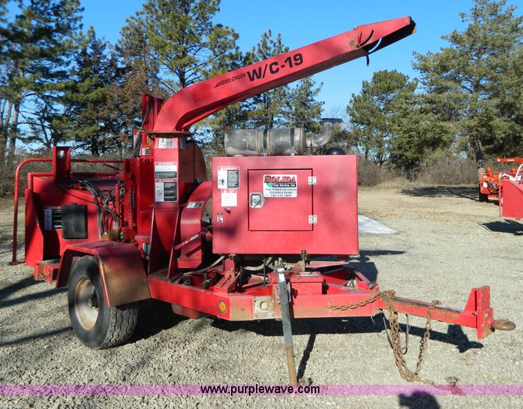 image for item Y9045 2000 Wood Chuck C-19 drum roller wood chipper