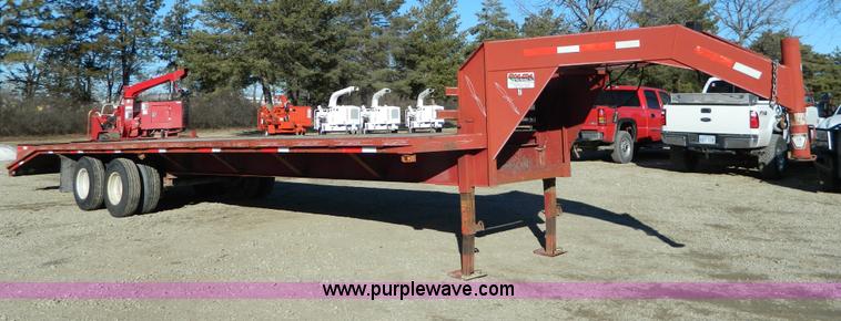 image for item Y9046 1998 Circle gooseneck trailer