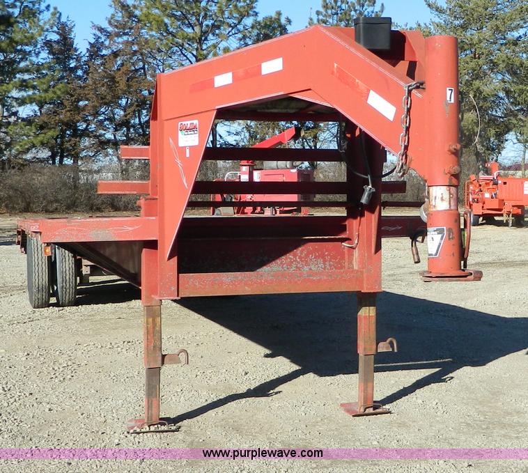 image for item Y9046 1998 Circle gooseneck trailer
