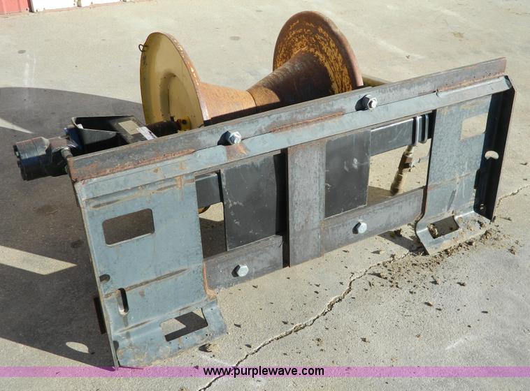 Skid steer wire roller attachment in Phillipsburg, KS Item Y9049 sold