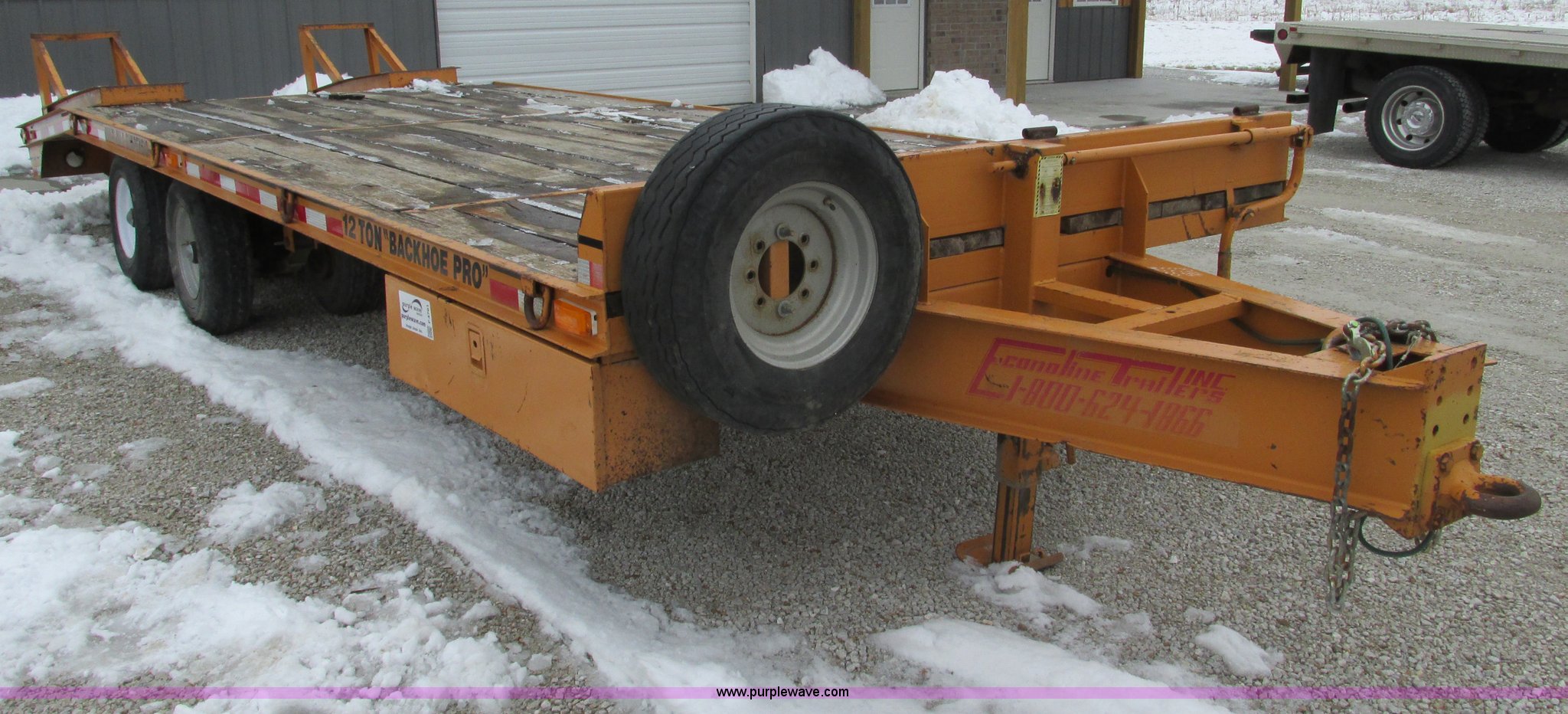 2006 Econoline 12 ton 23' backhoe trailer in Bolivar, MO Item F4761