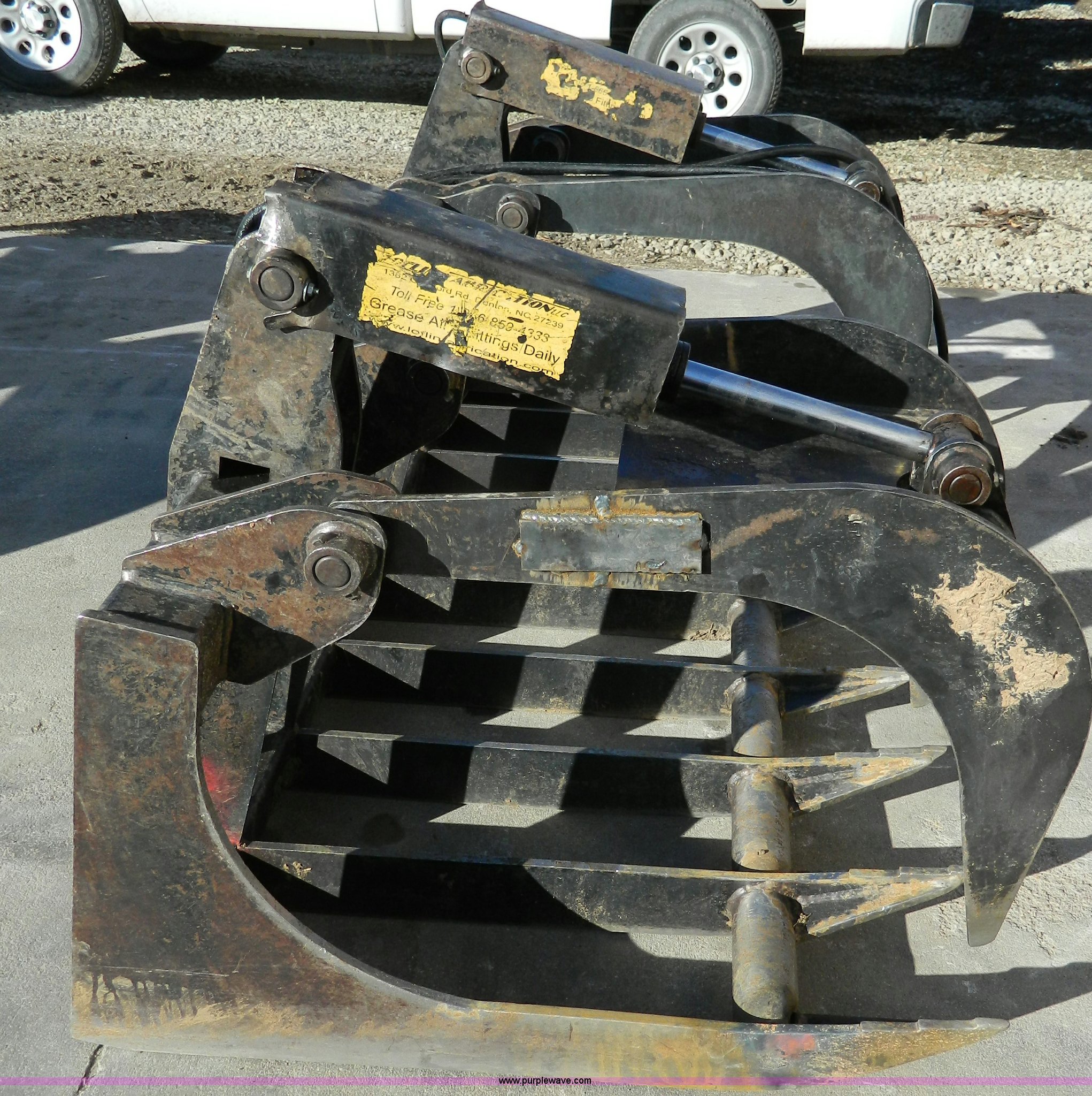 Skid steer grapple fork attachment in Phillipsburg, KS Item Y9048