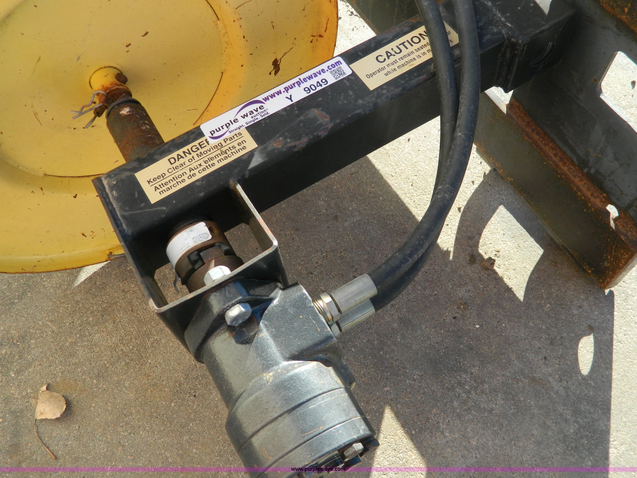 Skid steer wire roller attachment in Phillipsburg, KS Item Y9049 sold