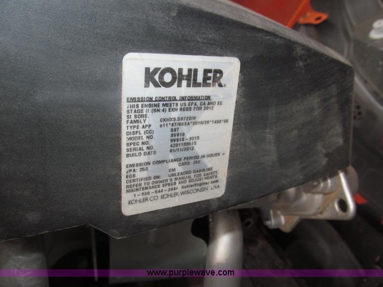 image for item B5414 2011 Husqvarna YTH21K46 lawn mower