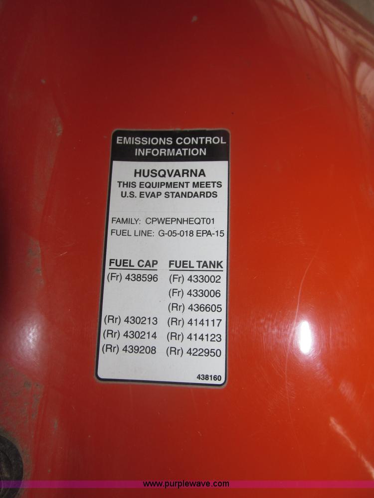 image for item B5414 2011 Husqvarna YTH21K46 lawn mower