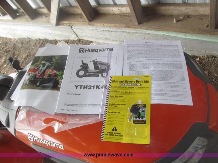 image for item B5414 2011 Husqvarna YTH21K46 lawn mower