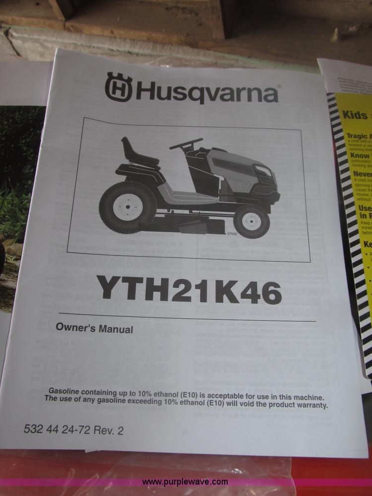 image for item B5414 2011 Husqvarna YTH21K46 lawn mower