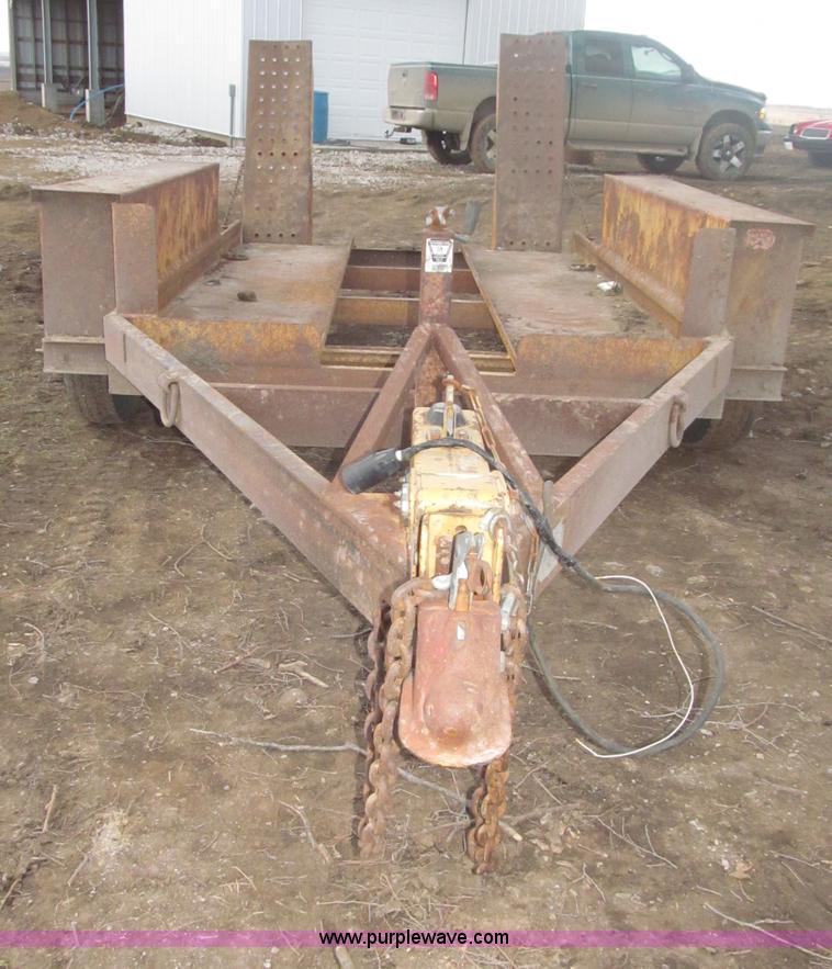 image for item B5415 1993 Belshe BC-2 tandem axle trailer