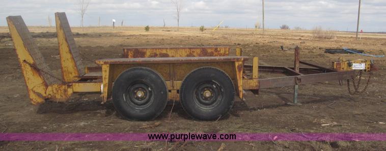 image for item B5415 1993 Belshe BC-2 tandem axle trailer