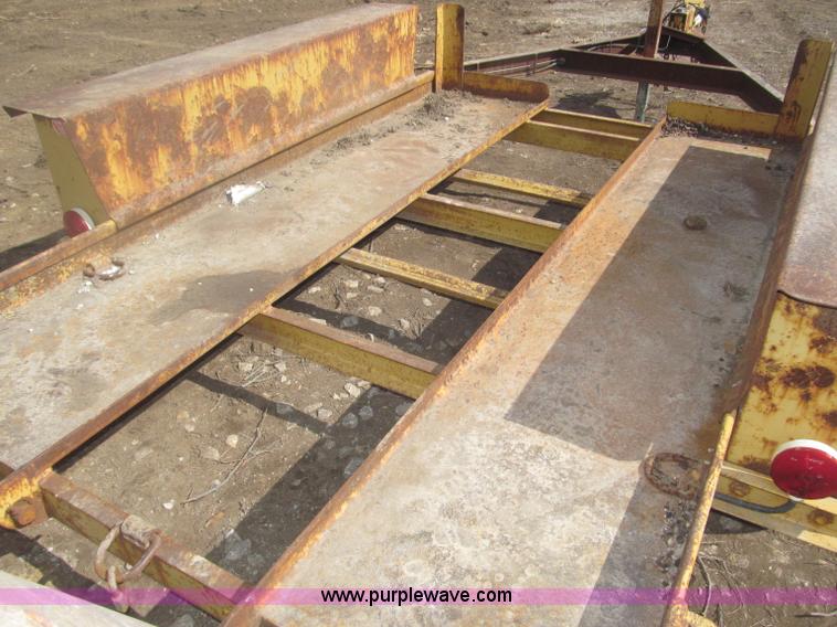 image for item B5415 1993 Belshe BC-2 tandem axle trailer