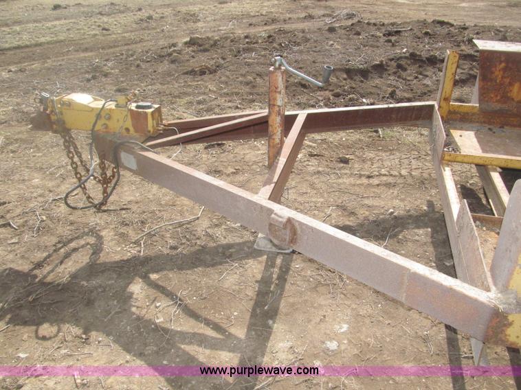 image for item B5415 1993 Belshe BC-2 tandem axle trailer