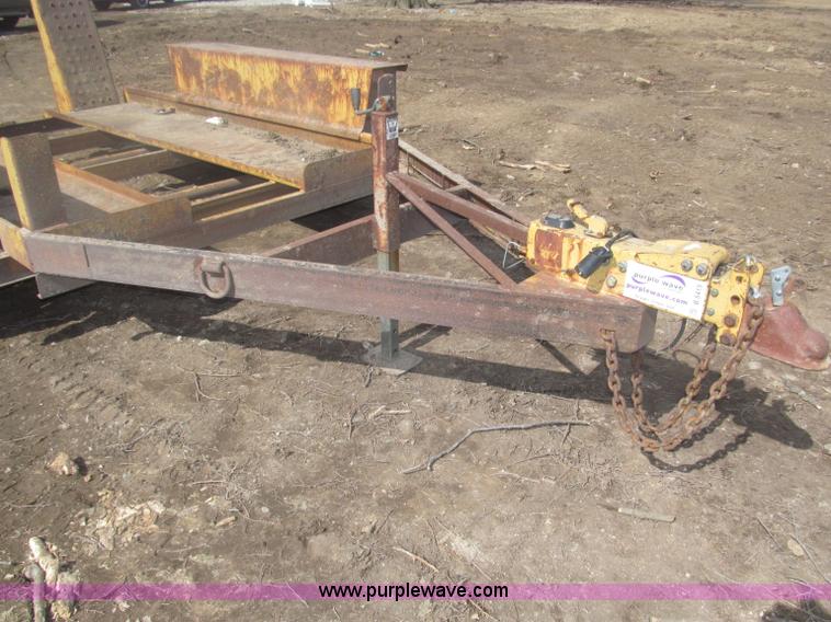 image for item B5415 1993 Belshe BC-2 tandem axle trailer