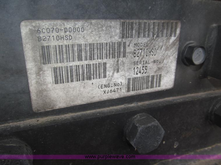 image for item B5416 Kubota 2710HSD tractor